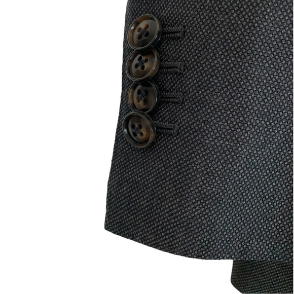 Suitsupply Pure Wool Sienna Single Breast Blazer Size 48R Birds Eye Grey - Picture 9 of 14